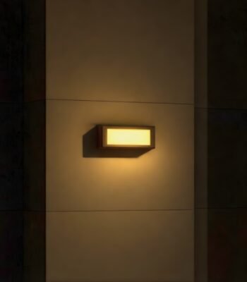 recta bulkhead light night view