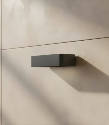 sleek box wall light day view
