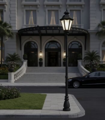 titan p23 pole light night