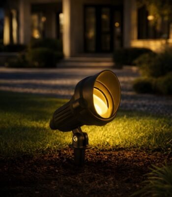 ul 3375 spike light night view