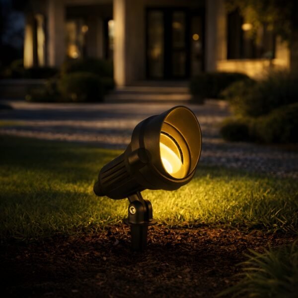 ul 3375 spike light night view