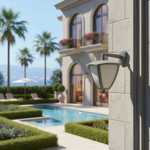 Modern Design Lunara Wall Light (Down) Grey LED With Philips Driver