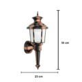 Victorian Bronze Aluminium Copper Astra Wall Light (Big) Sconce Lamp - Image 3