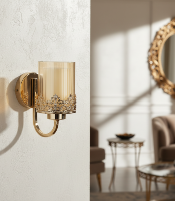 aria curve wall light day view