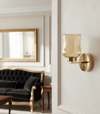 crystallin wall light day view