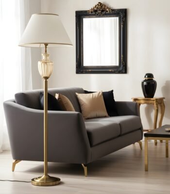 glisten floor lamp day view