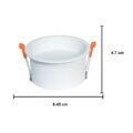 Arco Recessed Ceiling Light Matte White - Image 3