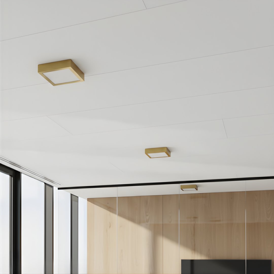 sol-surface-ceiling-light-12W-sq-day-view Sol Surface Ceiling Light (Square 12W) - Image 1